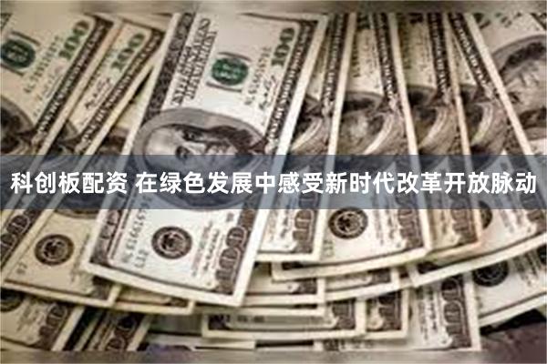 科创板配资 在绿色发展中感受新时代改革开放脉动