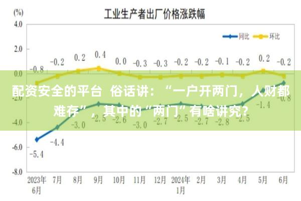 配资安全的平台  俗话讲：“一户开两门，人财都难存”，其中的“两门”有啥讲究？