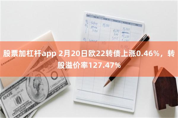 股票加杠杆app 2月20日欧22转债上涨0.46%，转股溢价率127.47%